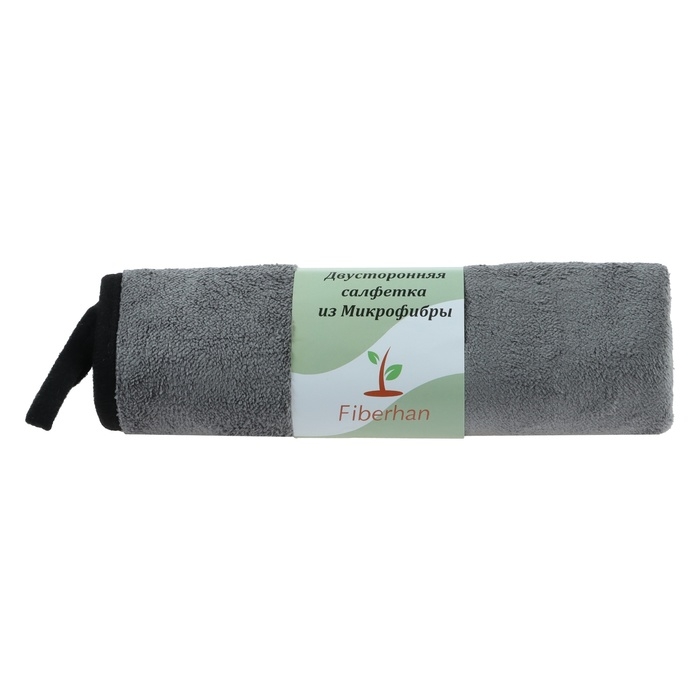 Салфетка из микрофибры высокой плотности, полирующая, 40 х 30 см, 750 г/м&sup2;