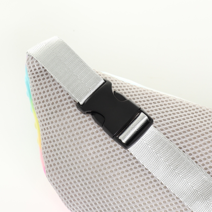 Сумка поясная детская на молнии «Выбражулька», pop it, цвет разноцветный Сумка поясная детская на молнии «Выбражулька», pop it, цвет разноцветный