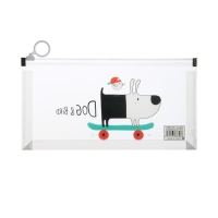 Папка-конверт на молнии формат А6, 180мкр, с рисунком"Звери на скейтборде и сноуборде", МИКС Папка-конверт на молнии формат А6, 180мкр, с рисунком"Звери на скейтборде и сноуборде", МИКС