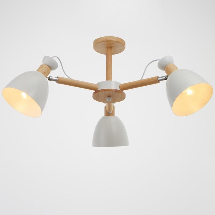 Люстра 1062/3WT E27 60Вт белый 55х55х50 см BayerLux