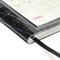 Еженедельник датированный 2025 год, ESCALADA "змея металлик", мягкая обложка ПВХ, 64 листа, блок 70 г/м&sup2;, 180 х 127мм