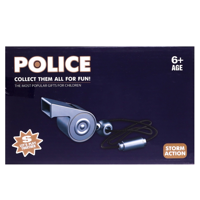 Полицейский свисток «Участковый» Полицейский свисток «Участковый»