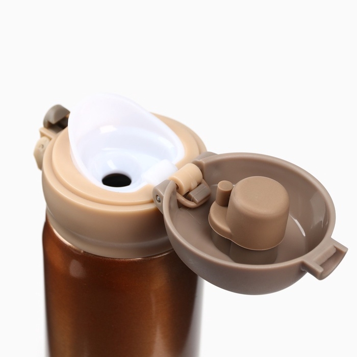 Подарочный набор &laquo;Веселья в новом году&raquo;: чай со вкусом тропические фрукты 50 г., крем-мед с черникой 120 г., носки р-р: 36&ndash;39, термос 500 мл.