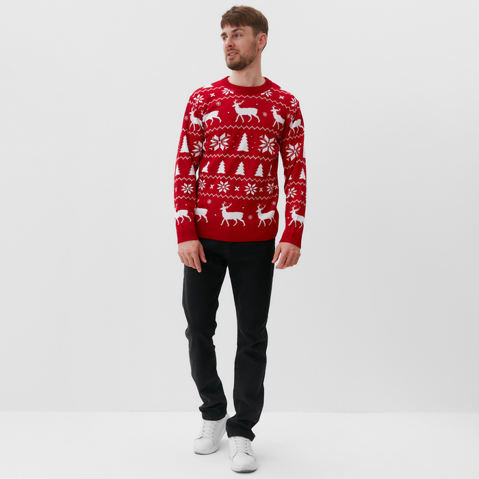 Джемпер вязаный KAFTAN Джемпер вязаный KAFTAN "New Year" размер 56