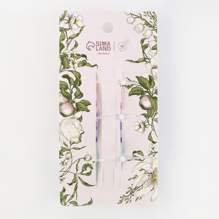 Краб для волос &laquo;Believe in yourself&raquo; 3 шт, 4 х 2,5 х 2 см.