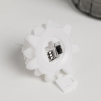 Фигура световая &laquo;Елочка свеча&raquo; 9х8 см, от батареек 3хAG13 (в комплекте), свечение тёплое белое