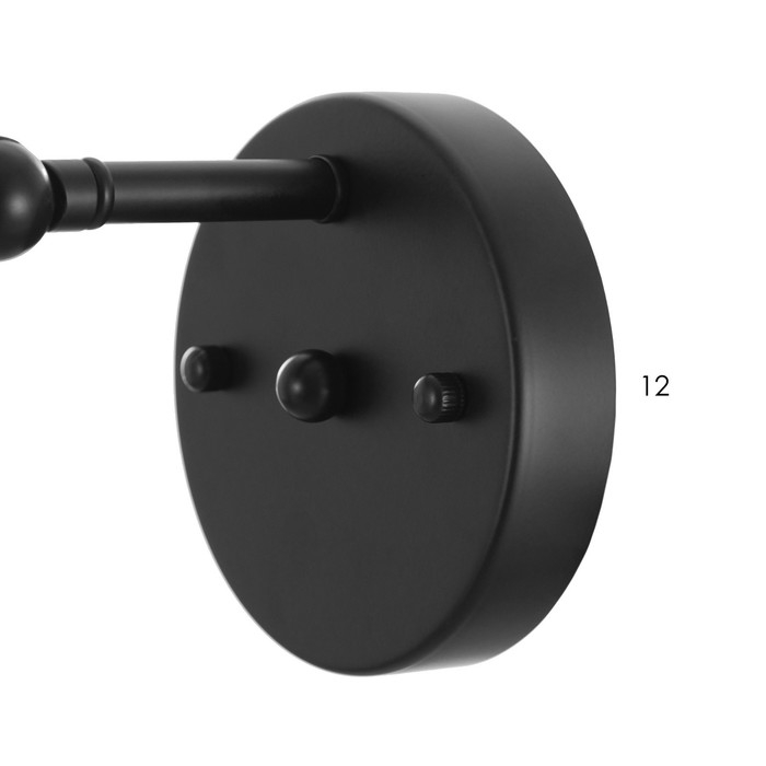 Бра Бра "Звезда" Е27 40Вт черный 15х17х26 см