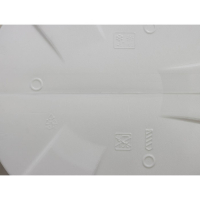 Кашпо для цветов со вставкой &laquo;Дюна&raquo;, 42 л (8 л), цвет белый