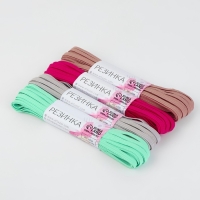 Резинки бельевые, 5 мм, 8 ± 0,5 м, 4 шт, цвет МИКС Резинки бельевые, 5 мм, 8 ± 0,5 м, 4 шт, цвет МИКС