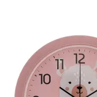 Часы настенные "Альпака", детские, плавный ход,  d=29см, розовые