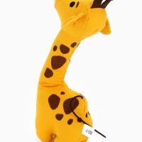 Игрушка для собак с пищалкой «Жирафик» из текстиля, 12*25 см Игрушка для собак с пищалкой «Жирафик» из текстиля, 12*25 см