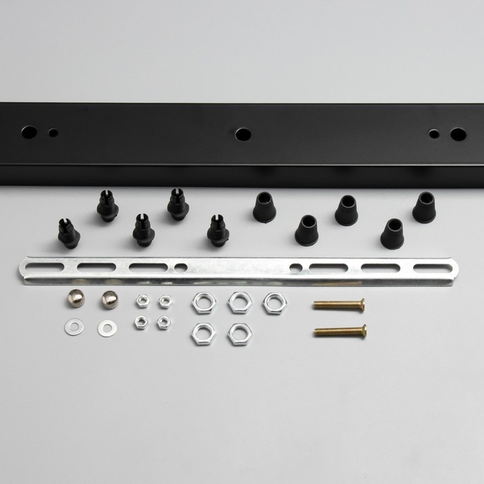 Основание для светильника "Линейный-5" черный 60х5х2см