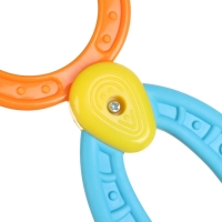 Погремушка - прорезыватель &laquo;Планеты&raquo;, эластичная ручка, виды и цвет МИКС