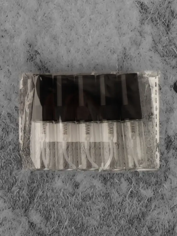 Флакон для парфюма, с распылителем, 3 мл, фасовка &ndash; 5 шт., чёрный