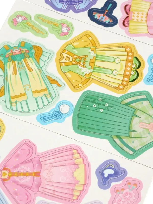 Магнитный набор "Милая модница" блестящий