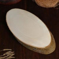 Спил осины, косой, 50х25 &plusmn;2см