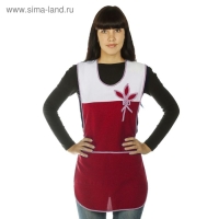 Фартук габардин, р. 42-50, рост 170-176, цвет бордовый