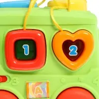 Музыкальная игрушка "Автобус" свет, звук