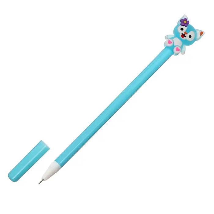 Ручка - прикол гелевая Calligrata &laquo;Котик&raquo;, МИКС