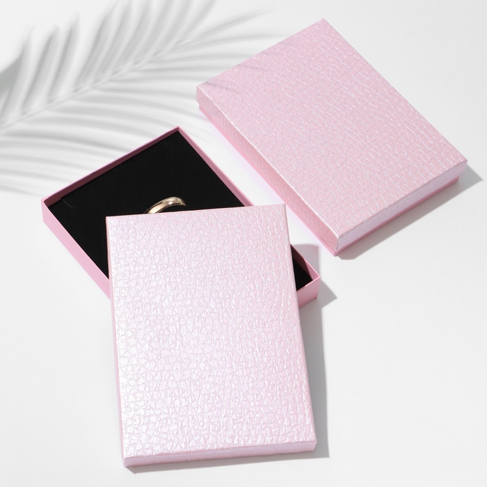 Коробочка подарочная под набор &laquo;Животный принт&raquo; симпл, 13&times;18, цвет розовый