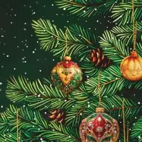 Пакет подарочный ламинированный, "Новый Год" , 26 х 12 х 32 см