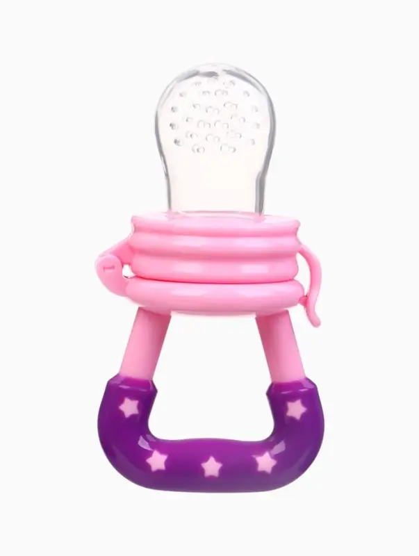 Ниблер для прикорма, с силиконовой сеточкой "Принцесса", цвет розовый