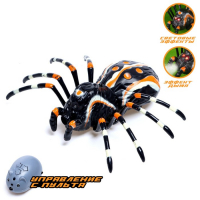 Паук радиоуправляемый &laquo;Тарантул&raquo;, эффект дыма, световые эффекты, работает от аккумулятора
