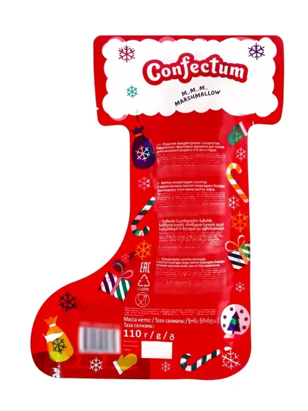 Маршмеллоу, Confectum Winter, фруктовый аромат 110 г