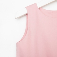 Платье детское с карманами KAFTAN, р. 32 (110-116), пудра Платье детское с карманами KAFTAN, р. 32 (110-116), пудра