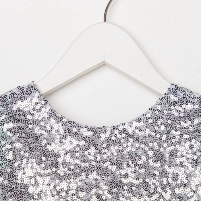 Платье детское нарядное с пайетками KAFTAN, р. 30 (98-104), зеленый Платье детское нарядное с пайетками KAFTAN, р. 30 (98-104), зеленый