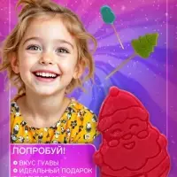 Карамель леденцовая фигурная Sweet Ness Санта, Елочка, Пингвин, 15 г