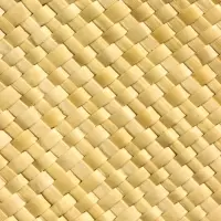 Сумка плетёная из пандана 25х18х38 см, цв. бежевый