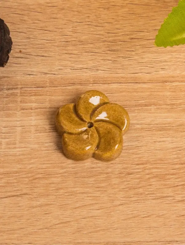 Подставка под благовония "Цветок" керамика, цв. МИКС, 4х4х1 см