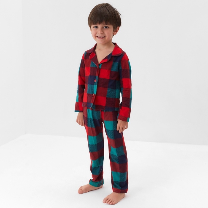 Пижама детская KAFTAN Xmas mood, размер 30 (98-104 см) Пижама детская KAFTAN Xmas mood, размер 30 (98-104 см)