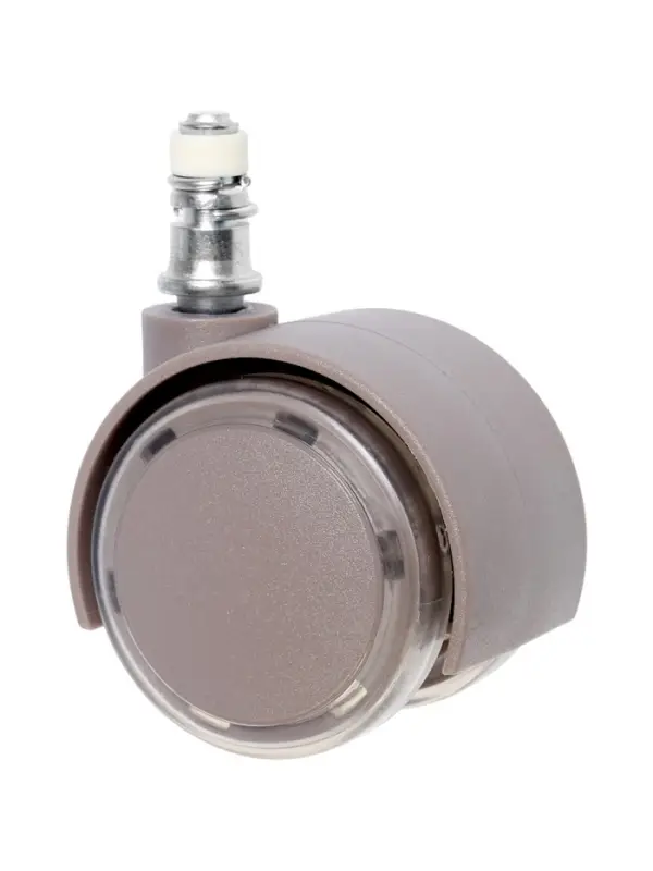 Колесо мебельное ТУНДРА, d=50 мм, со штырем М10&times;25 мм, набор 4 шт.