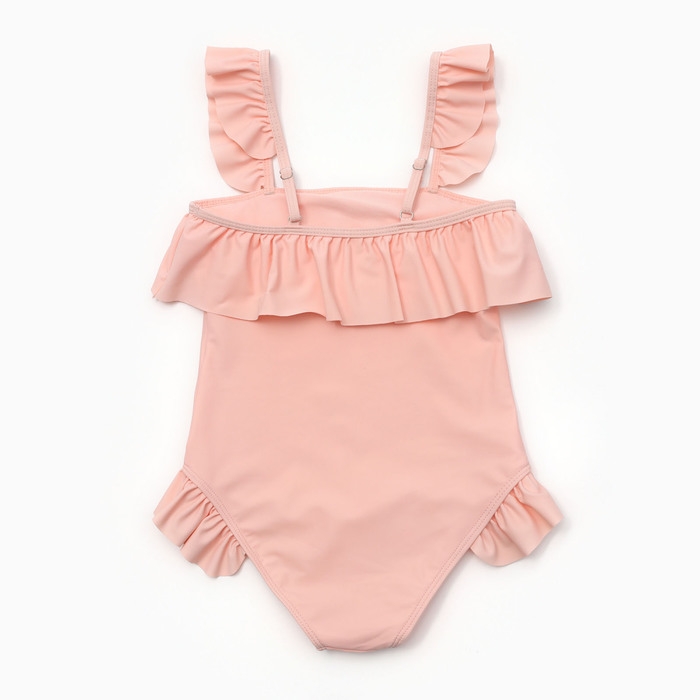 Купальник слитный детский MINAKU цвет розовый, рост 122-128 см