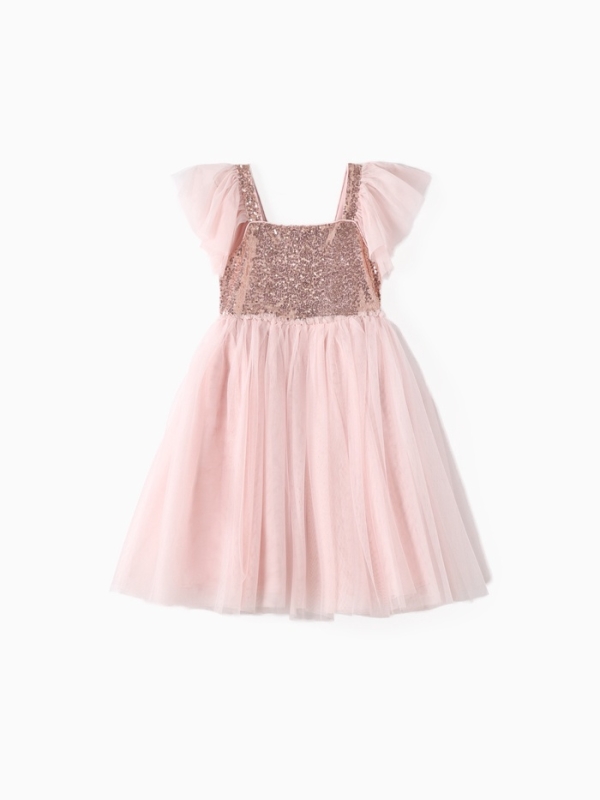 Платье детское нарядное KAFTAN рост 130, розовый