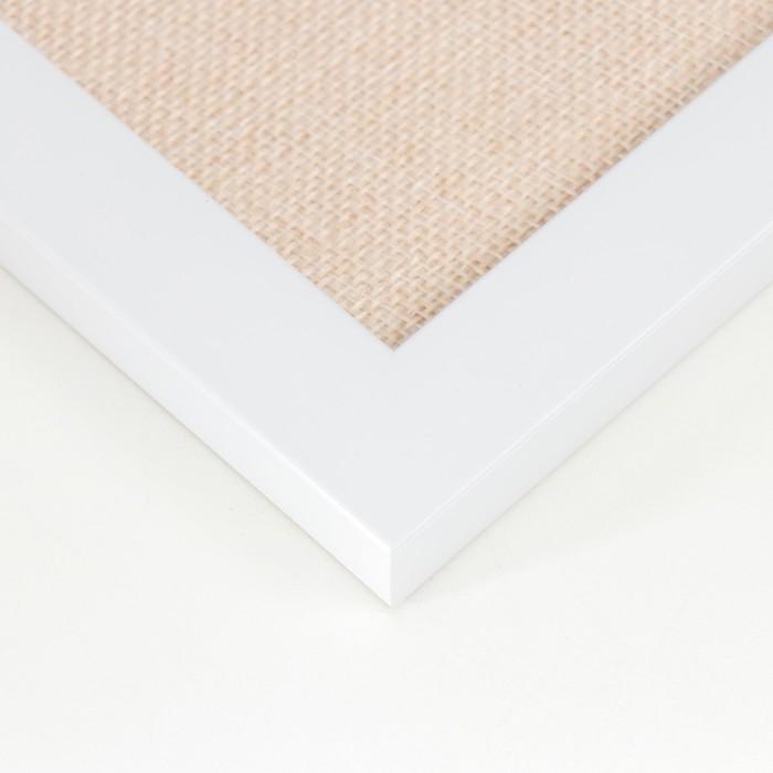 Фоторамка пластик на 2 фото "Любовное послание" с прищепками, белый 30х30 см