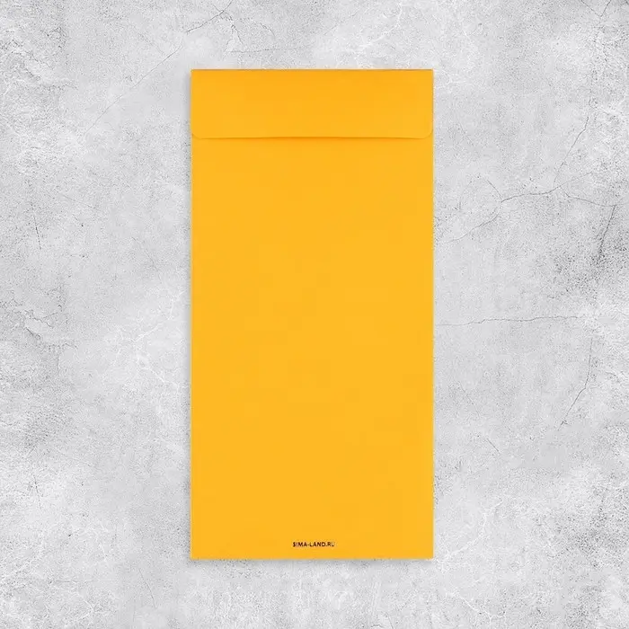 Подарочный конверт, &laquo;С Днем рождения!&raquo;, тиснение, дизайнерская бумага, 11 &times; 22 см