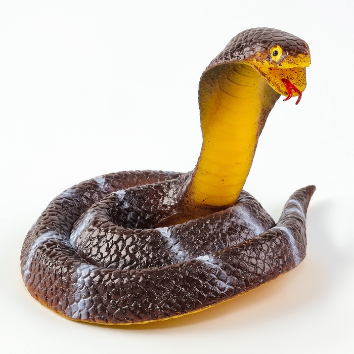 Новый год! Резиновая игрушка &laquo;Королевская кобра&raquo;