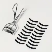 Сменные резинки к щипцам для ресниц, набор - 20 шт., чёрные