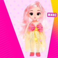 Кукла модная шарнирная &laquo;Вуд&raquo; в платье, МИКС