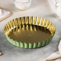 Форма для выпечки торта «Солнце», d=27,5 см , h=5,5 см, антипригарное покрытие, цвет МИКС Форма для выпечки торта «Солнце», d=27,5 см , h=5,5 см, антипригарное покрытие, цвет МИКС