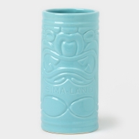 Стакан для коктейлей "Тики остров" светло-голубой