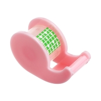 Степлер №10, от 5л, скобы 500шт, дисп.с клейк.лент10мм*2м,ножн,ластик,блок50л-4цв-10х49мм