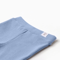 Брюки (клеш) для девочки MINAKU, цвет пыльно-голубой, рост 68-74 см Брюки (клеш) для девочки MINAKU, цвет пыльно-голубой, рост 68-74 см