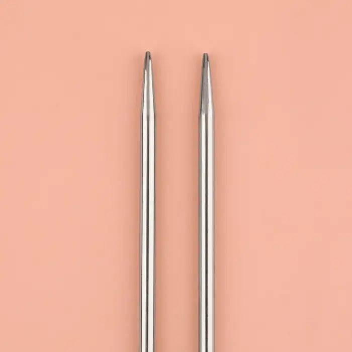 Спицы для вязания, прямые, d=3 мм, 35 см, 2 шт.