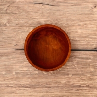 Миска 13х13х7 см, тиковое дерево