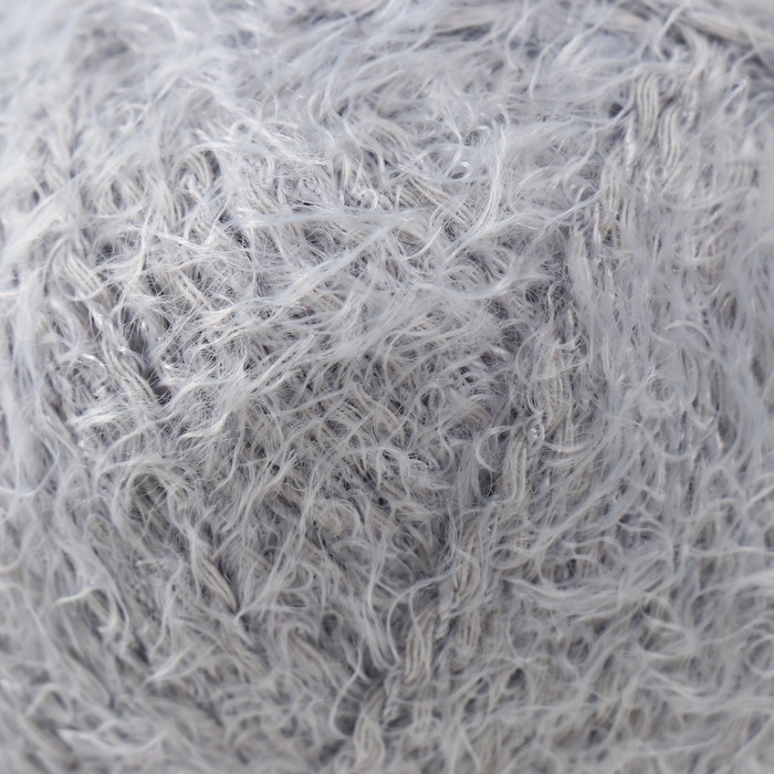 Пряжа Пряжа "Хлопок травка" 65% хлопок 35% полиамид 220м/100гр (008 серебро)