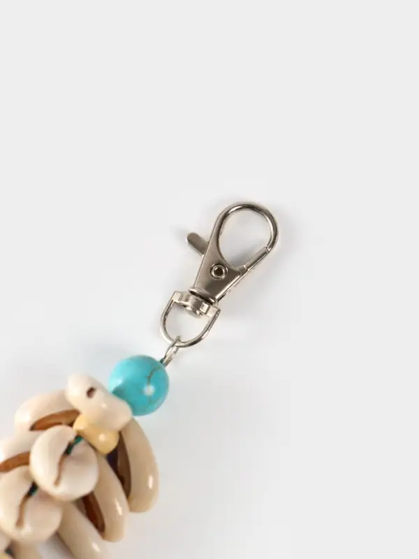 Брелок, 21 см, цв. бирюзовый